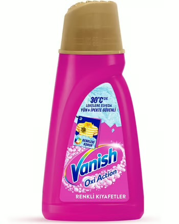 Vanish 1000 ML ჭუჭყის ამომყვანი ფერადი ტანსაცმლისთვის