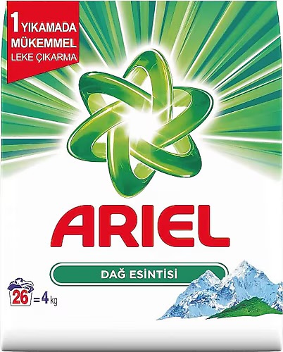 ARIEL სარეცხი საშუალება 4 KG თეთრებისთვის